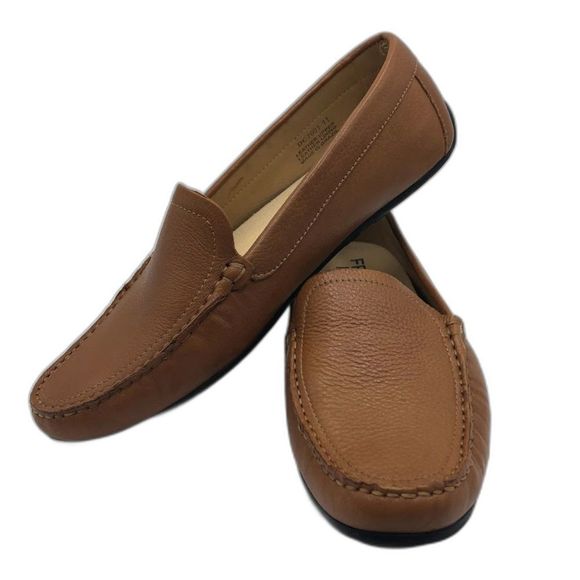 Driver Club USA Other - Driver Club USA Men's Brown Leather Slip On Loafers Comfort Shoes Size 11